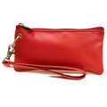 Destiny Leatherette Wristlet Wallet - Fire Engine Red